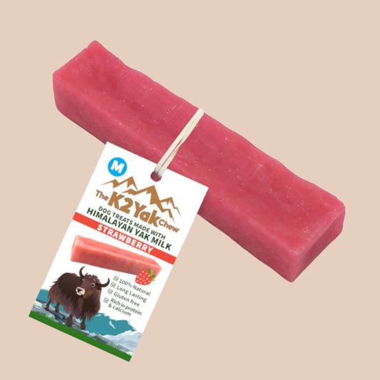 K2 Strawberry Yak Chews Medium