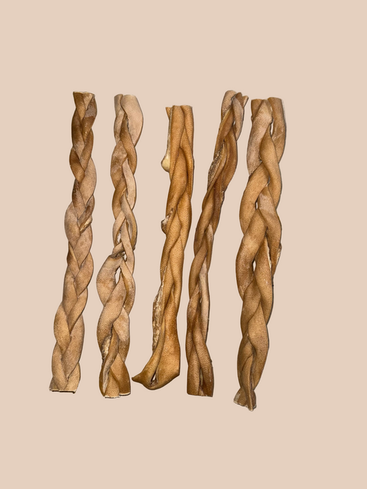 Braided Beef Skin 30cm